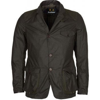 Barbour voskovaná bunda Beacon Sport Jacket olivová