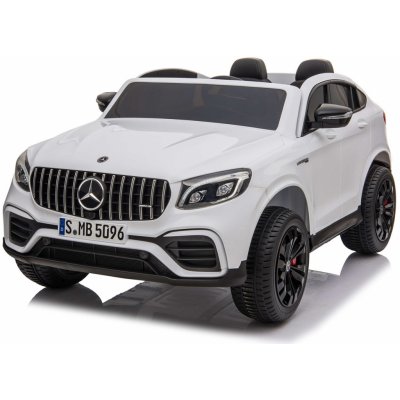 Daimex elektrické autíčko Mercedes AMG GLC 63 S 4x4 dvoumístné plná výbava bílá