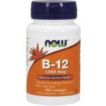 NOW Foods NOW Vitamin B12 with Folic Acid 1000 mcg, 100 pastilek – Hledejceny.cz