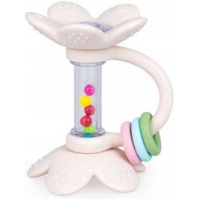 GiliGums silikon kousátko chrastítko Květina smetanová – Zbozi.Blesk.cz