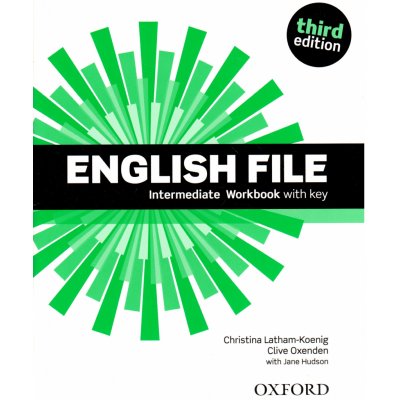 ENGLISH FILE Third Edition INTERMEDIATE WORKBOOK WITH ANSWER... – Zboží Mobilmania