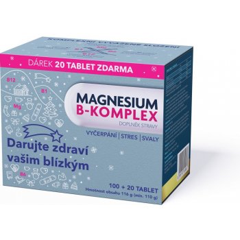 Glenmark Magnesium B-komplex 120 tablet