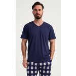 Pánské pyžamo dlouhé Honza tmavě modrá – Hledejceny.cz