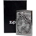 Zippo chrom geb. Emblem Flame Various – Hledejceny.cz