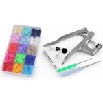 Sada - ruční lis a patentky velikost 20", střední, viz foto (bal. 1) – Zboží Dáma