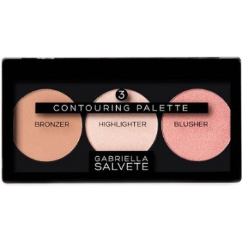 Gabriella Salvete Contouring Palette paleta na kontury obličeje Bronzer Highlighter Blusher 15 g