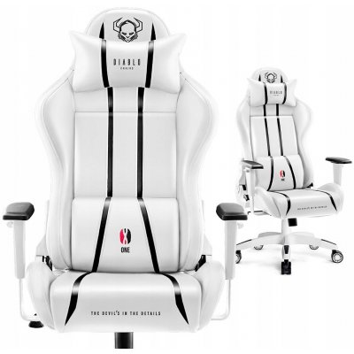 Diablo Chairs X-One 2.0 bílá – Zboží Mobilmania
