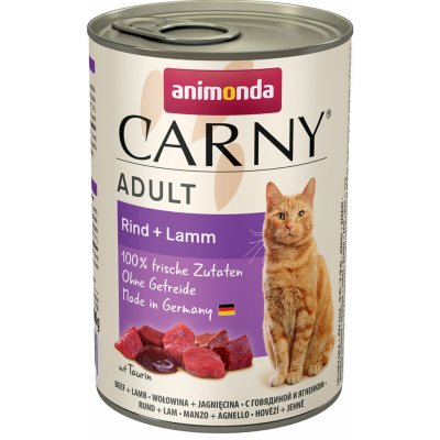 Carny Adult hovězí & jehně 400 g