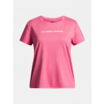 Under Armour TECH WORDMARK GRAPHIC Dívčí tričko růžová – Zbozi.Blesk.cz