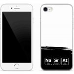 mmCase na iPhone SE 2022 - chemické prvky černobílé pozadí – Zboží Mobilmania