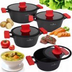 Zwieger Sada hrnců Obsidian hliníková 6 ks na indukci do trouby – Hledejceny.cz