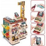 Woopie Store Supermarket s vozíkem Hmotnost Registrační pokladna Skener – Zboží Mobilmania