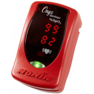 HGH, s.r.o. Pulsní oxymetr ONYX Vantage barva: červená – Zboží Mobilmania
