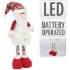 Vánoční osvětlení LED Santa Claus s dlouhýma nohama 70 cm Sezónkovo