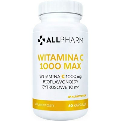 ALLPHARM Vitamin C 1000 Max 60 kapslí – Hledejceny.cz