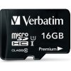 Paměťová karta Verbatim microSDHC 16 GB UHS-I 44010