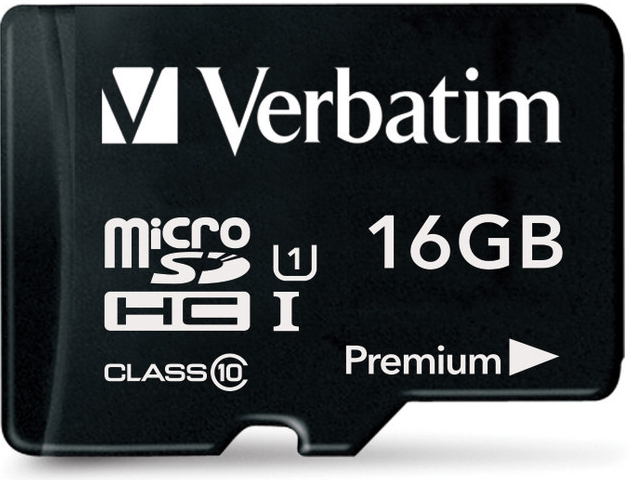 Verbatim microSDHC 16 GB UHS-I 44010