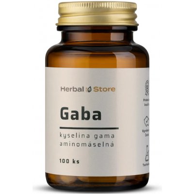 GABA kyselina gama-aminomáselná 100 kapslí – Hledejceny.cz