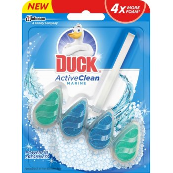 Duck Active Clean WC závěsní čistič s vůní Marine 38,6 g