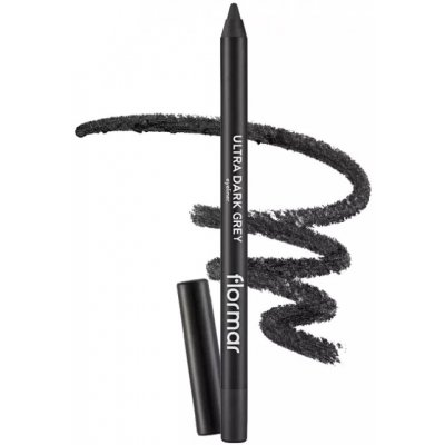 Flormar tužka na oči Ultra dark grey 1,14 g – Zboží Dáma
