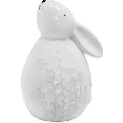 Zajíc porcelán 12cm bílá – Hledejceny.cz