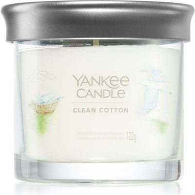 Yankee Candle Signature tumbler CLEAN COTTON 122 g – Zbozi.Blesk.cz