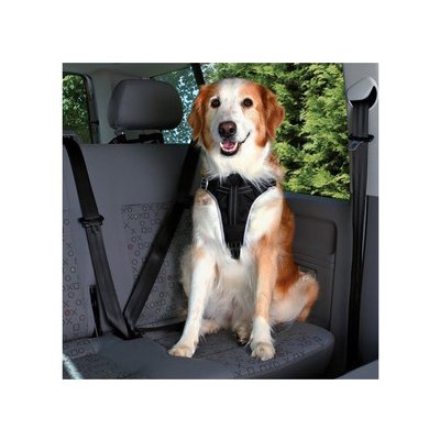 Trixie Bezpečnostní pás do auta pro psa černý XL 80-100 x 2,5 cm – Sleviste.cz