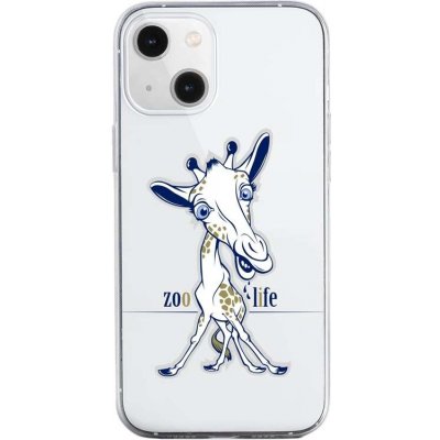Pouzdro TopQ iPhone 13 mini silikon Zoo Life – Zboží Mobilmania