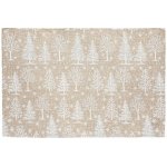 Atmosphera Podložka vánoční vzor béžová 45 x 30 cm – Zbozi.Blesk.cz