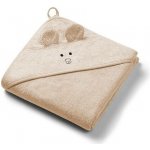 BabyOno osuška s kapucí Bamboo 100x100cm béžová – Sleviste.cz