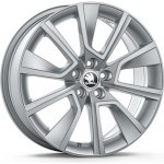 Škoda BRAGA 6,5x17 5x100 ET40 silver | Zboží Auto