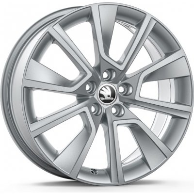 Škoda BRAGA 6,5x17 5x100 ET40 silver | Zboží Auto