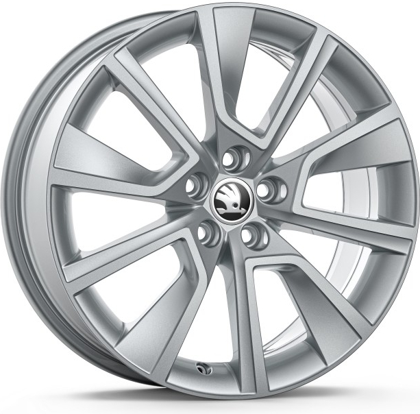 Škoda BRAGA 6,5x17 5x100 ET40 silver