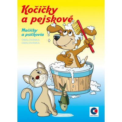 Omalovánky A5 - Kočičky a pejskové – Zbozi.Blesk.cz