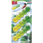Dr. Devil WC Bicolor 5ball závěsný WC blok Natur Fresh 3 x 35 g – Zboží Mobilmania