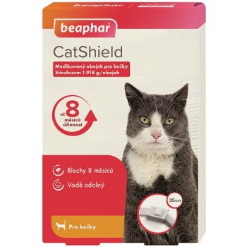 CatShield medikovaný obojek pro kočky 1,918 g 35 cm