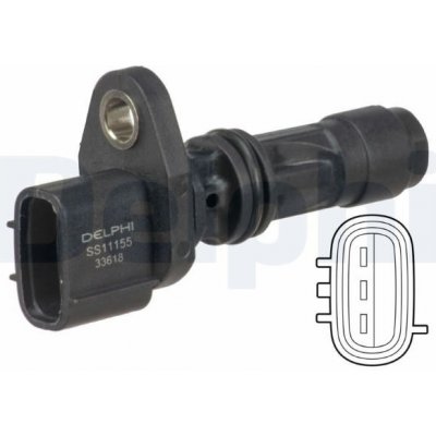 Snímač, poloha vačkového hřídele DELPHI SS11155 – Sleviste.cz