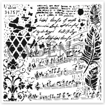 Cadence Šablona 25x25 cm Ornamenty 3 – Zboží Mobilmania