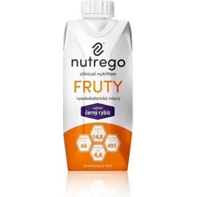 NUTREGO FRUTY S PŘÍCHUTÍ ČERNÝ RYBÍZ POR SOL 12X330ML – Hledejceny.cz