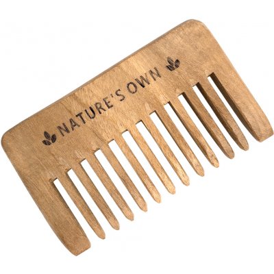 Nature's Own hřeben z neemového dřeva 1 ks – Sleviste.cz