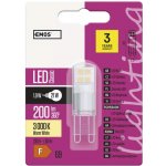 Emos LED žárovka 1,9W G9 neutrální bílá, ZQ9525 – Hledejceny.cz