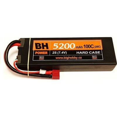 BH Power Li-pol baterie 5200 mAh 2S 100C 200C HC B 1.4-1.5m? – Zboží Mobilmania