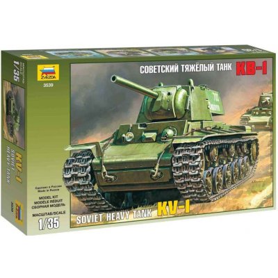 Zvezda Tank KV-1 stavebnice 1:35 – Zboží Mobilmania