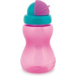 Canpol babies sportovní láhev se slámkou růžová 270 ml – Sleviste.cz