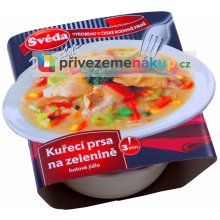 Švéda Kuřecí prsa na zelenině 340 g