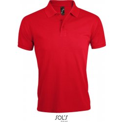 SOL's Collection polokošile Prime Men krátký rukáv pánská COT-25057100401 Červená