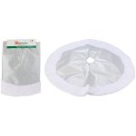 KOOPMAN Sukně na vánoční stromek, průměr 90 cm - stříbrná metalíza 599157 – Hledejceny.cz