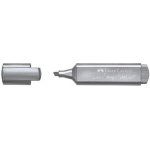 Faber-Castell Textliner 1546 Metallic metalická stříbrná 154661 – Hledejceny.cz