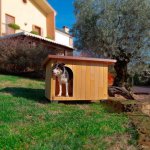 Ferplast Baita 100 dřevěná bouda pro psy 121 x 78 x 78,5 cm – Zbozi.Blesk.cz