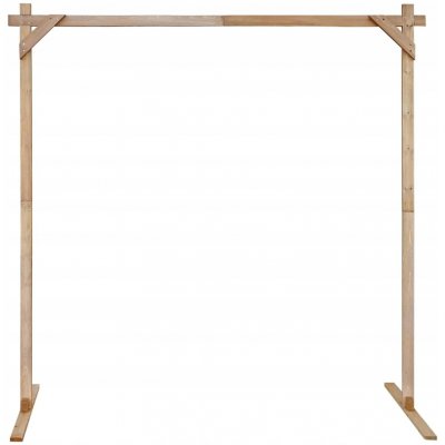 Dřevěná pergola VidaXL oblouk 226 cm – Hledejceny.cz